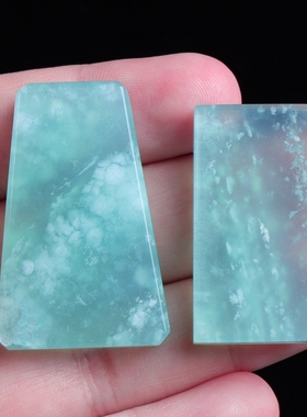 水晶挂坠雪花男女款饰品天然岫玉