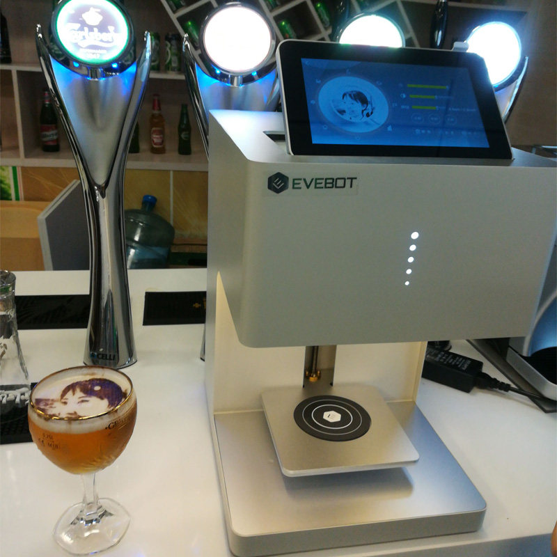evebot亿瓦3d咖啡拉花啤酒打印机 万标数码3D打印机