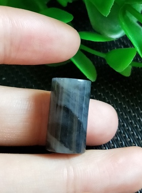 桶珠项链挂坠新疆和田玉籽料