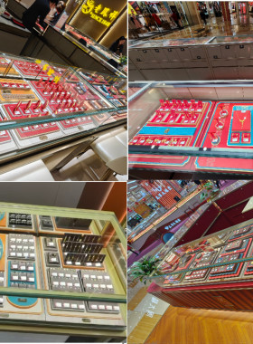 黄金吊坠项链戒指手镯展示道具