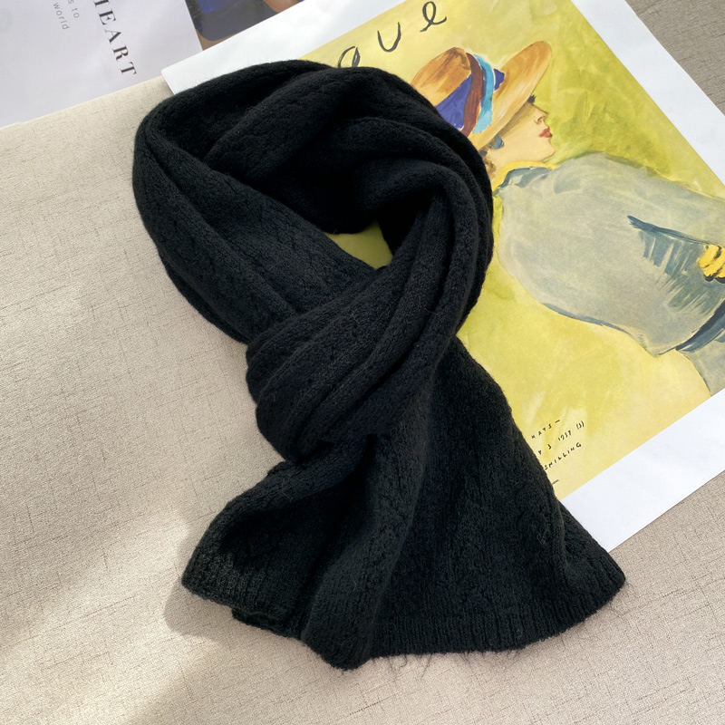 软软的羊绒围巾 优雅气质针织镂空毛线围脖女秋冬季保暖短款羊毛,淘宝优惠券,粉丝福利购,淘宝优惠卷