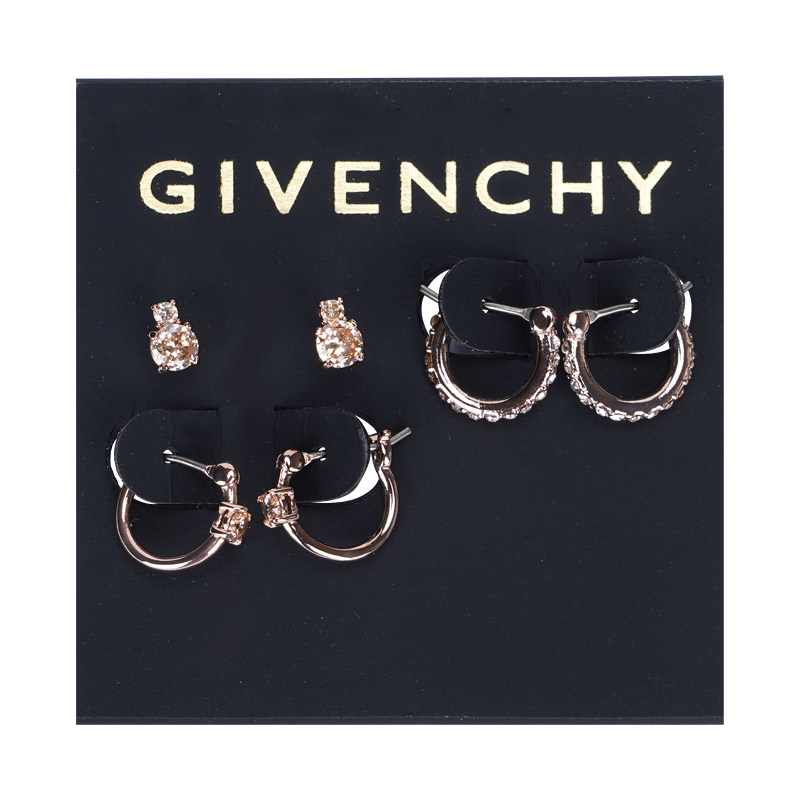 givenchy /纪梵希套装女三对耳钉 3H2O海外耳环