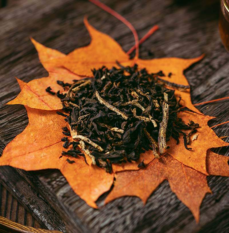 陈李济 三年陈皮三年普洱茶熟茶新会柑普红茶礼盒7克/罐*10罐/盒