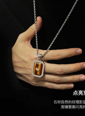 骑士徽章项链原创设计项链