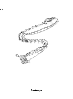 babama潮流合伙人时尚项链男
