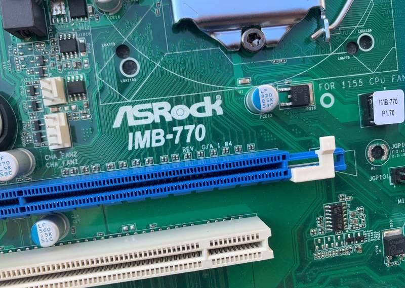 拍前询价：拆机 ASRock华擎工控机设备主板IMB-770 REV.G/A 1.04-图1