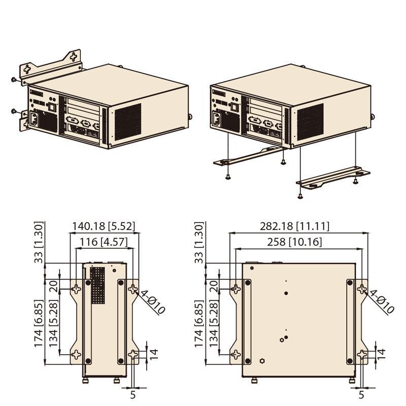 小型工控机AIMC-3201-00A1E H81芯片双网口抗震视觉工业电脑 - 图1