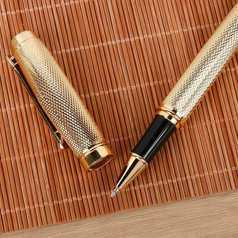 Brass pen signature pen signature ballpoint pen creative business office creative gift student stationery graduation gift
