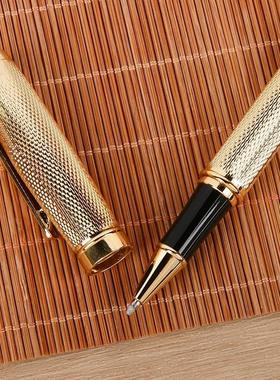黄铜笔签字笔签单圆珠笔创意商务办公创意礼品学生用文具毕业礼物