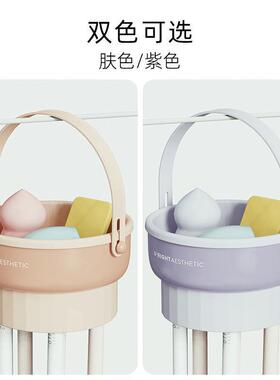 美妆蛋化妆刷清洗碗大容量清洁桶清洁神器清洗晾晒碗三合一洗刷碗