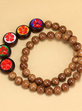 变脸款DIY库克手链首饰厂家批发规格0.8简约风男女念珠手持装饰品