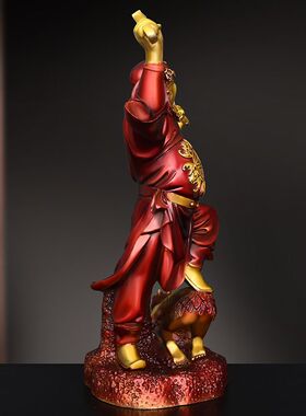 铜钟馗天师摆件铜伏魔天官赐福家居客厅办公室装饰品赐福圣君