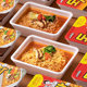 Korean paldo eight-way instant noodles beef noodle bowl