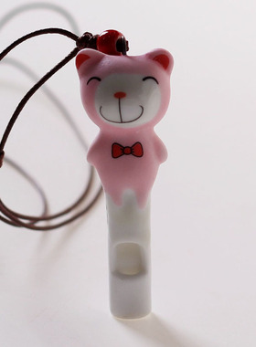原创陶瓷口哨可吹响学生礼物吊坠
