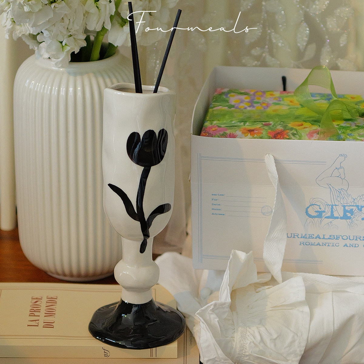 《小城故事》佛手柑精油香薰礼盒挥发液藤条花瓶无火补充液礼物,淘宝优惠券,粉丝福利购,淘宝优惠卷