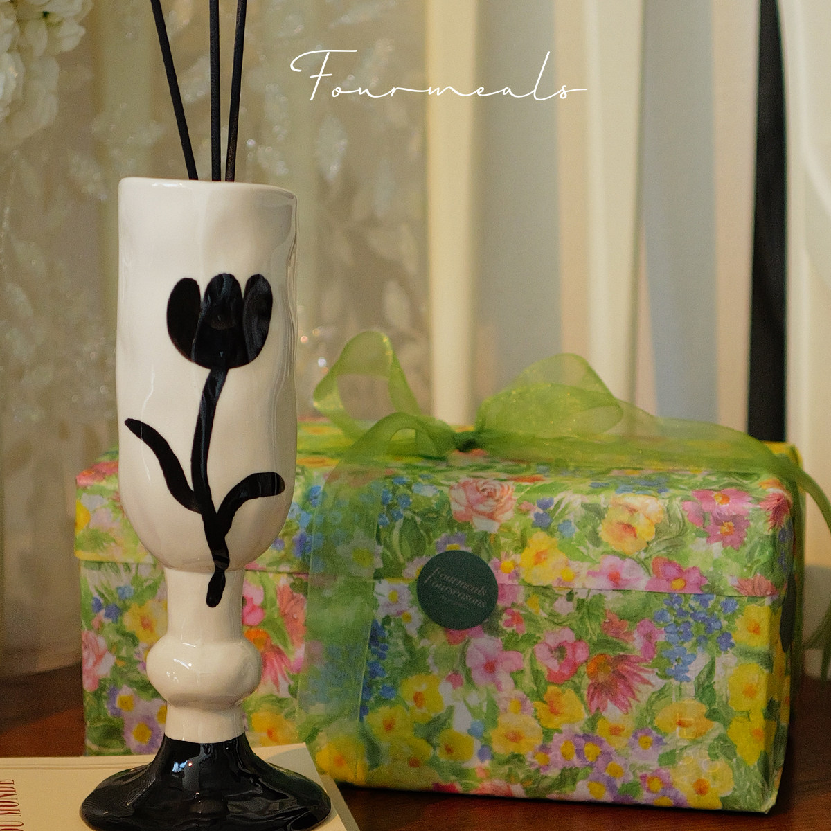 《小城故事》佛手柑精油香薰礼盒挥发液藤条花瓶无火补充液礼物,淘宝优惠券,粉丝福利购,淘宝优惠卷