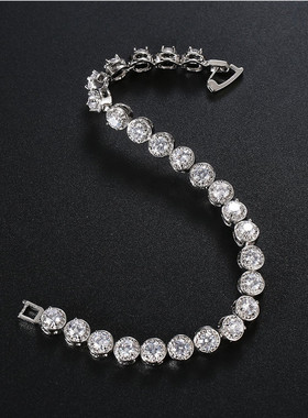 pringxy女泡泡莫桑钻手链