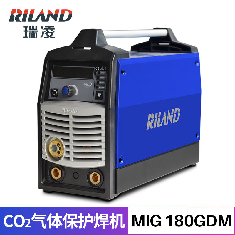 瑞凌(RILAND)MIG180GDM数字化气保焊机轻工业级逆变直流家庭用干 - 图3