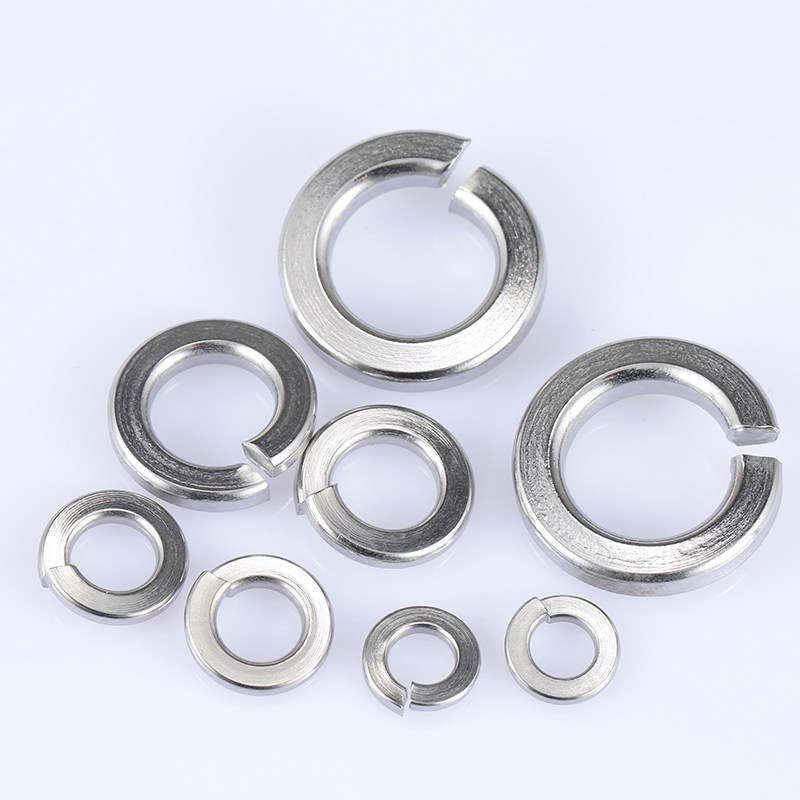 304/316/201不锈钢弹垫GB93弹簧垫片弹性垫圈M2M3M4M5M6M8M10-M52_虎窝淘