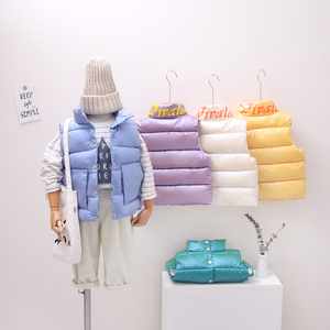 【反季冲量】儿童精致羽绒亮面马甲