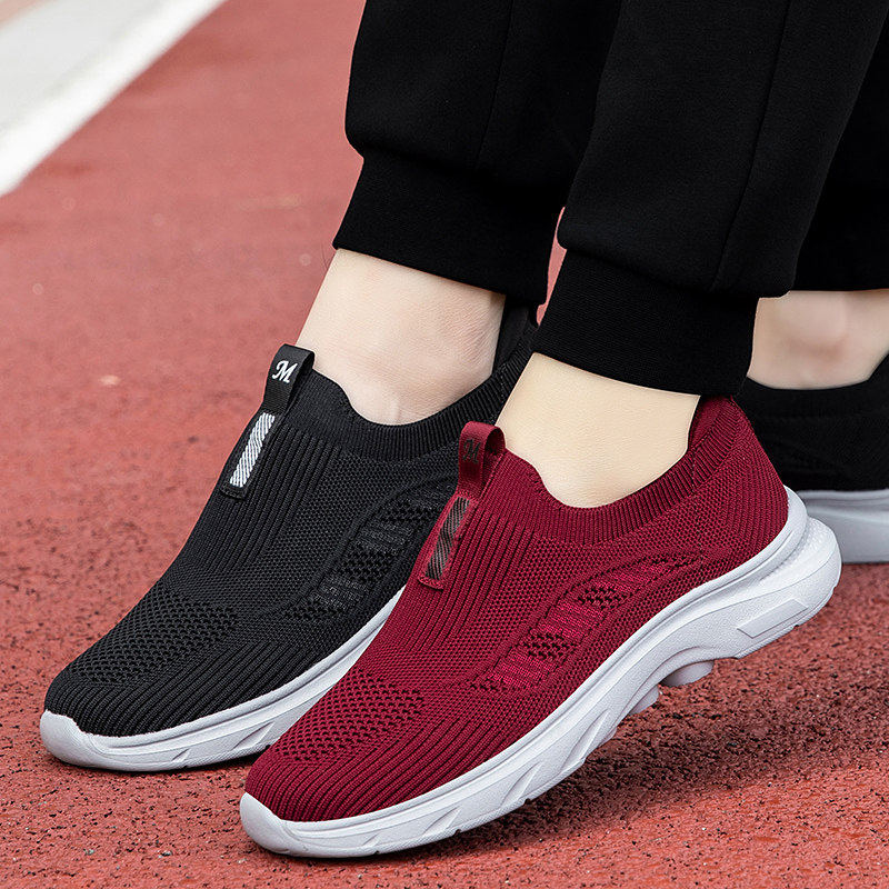 老北京布鞋女妈妈鞋一脚蹬软底老人健步鞋中老年舒适不累脚运动鞋,淘宝优惠券,粉丝福利购,淘宝优惠卷