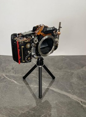 老式拆解发光相机复古怀旧风