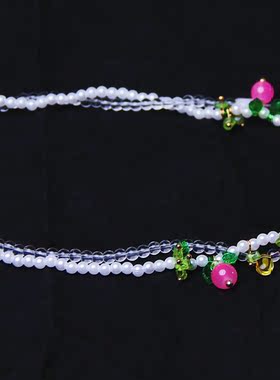 承李李原创设计糖果小花项链女
