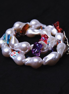 承李李原创设计珍珠手链女