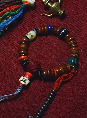 承李李原创设计风藏传药师手串