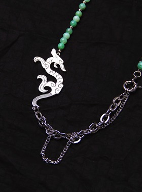 承李李原创设计古龙翡翠吊坠