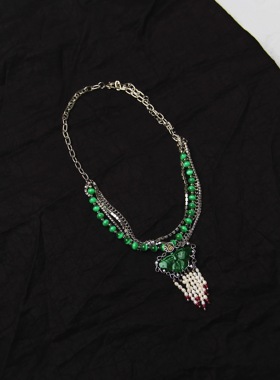 承李李原创设计铁龙生流苏吊坠