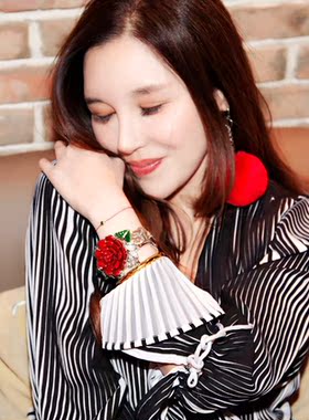 承李李设计师品牌风镶嵌轻奢手镯