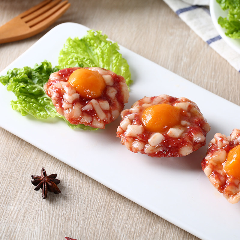 咸蛋黄腊肉饼蛋黄凤凰盏凤凰球蛋黄盏广式腊肠特色腊味煲仔饭腊蛋,淘宝优惠券,粉丝福利购,淘宝优惠卷