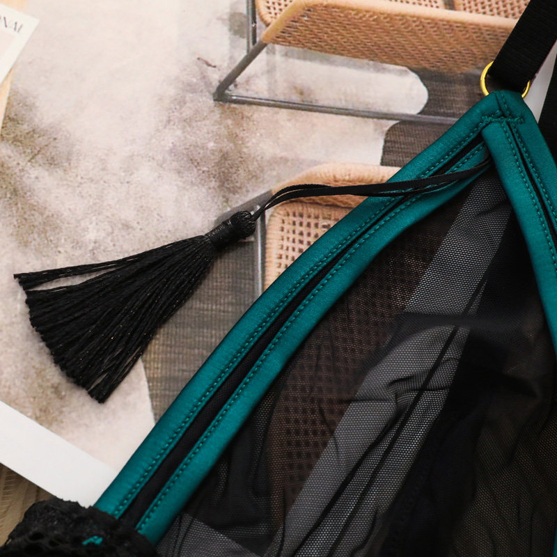 超薄网纱内衣女薄款前扣大胸情趣蕾丝透明性惑法式无钢圈性感文胸,淘宝优惠券,粉丝福利购,淘宝优惠卷