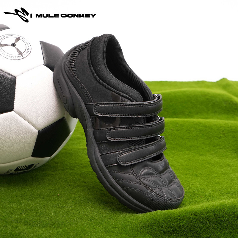 多嘴驴Donkey玛丽珍鞋女款秋季黑色休闲鞋浅口魔术贴单鞋保龄球鞋,淘宝优惠券,粉丝福利购,淘宝优惠卷