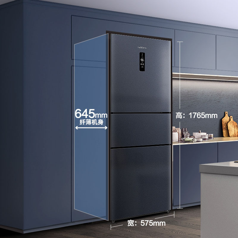 【送蒸锅】新飞bcd-252wk3at-l电冰箱 向达电器厨房冰箱