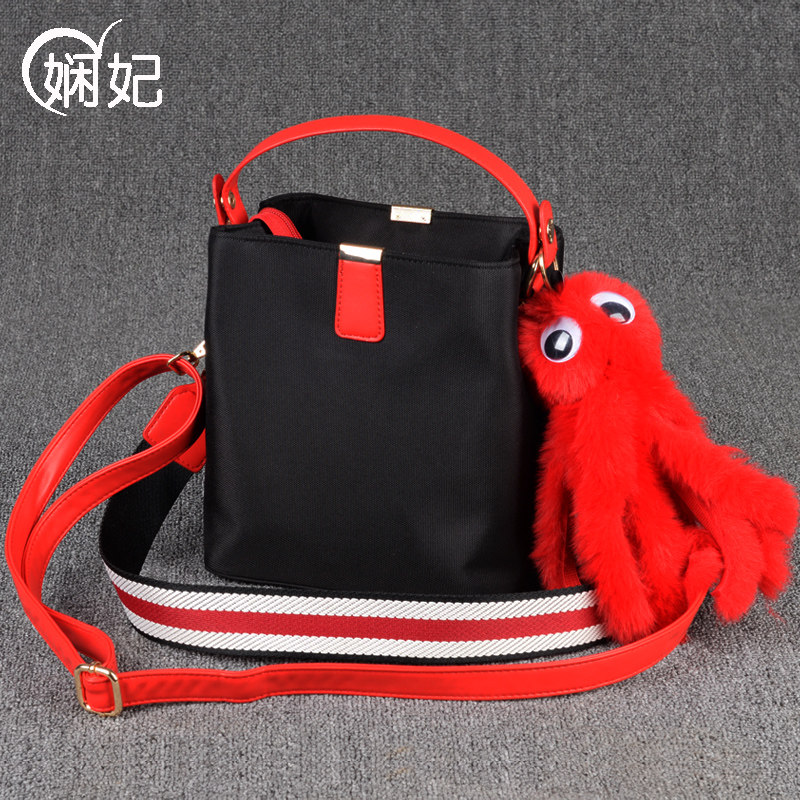 女牛津布休闲尼龙布帆布小斜挎包 娴妃女士包袋