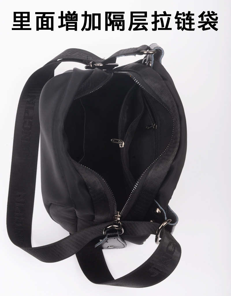 女2021新款牛津布单肩帆布斜挎包 娴妃女士包袋