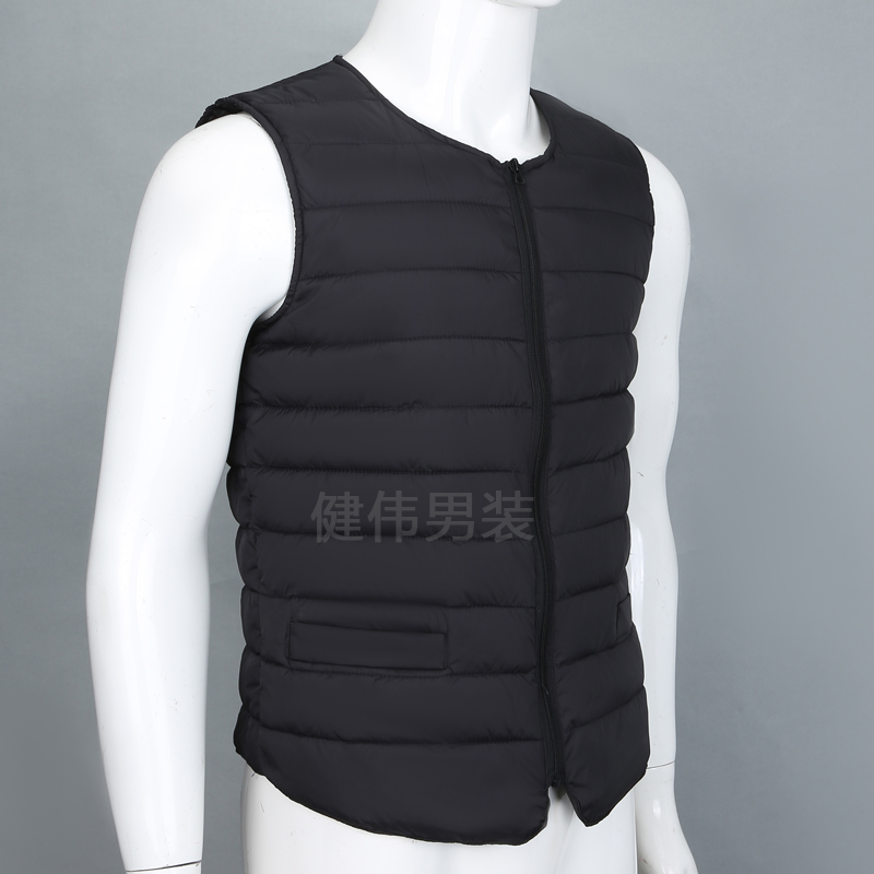 棉马甲男士羽绒棉背心春秋冬季宽松保暖中老年棉坎肩男款棉衣内胆,淘宝优惠券,粉丝福利购,淘宝优惠卷