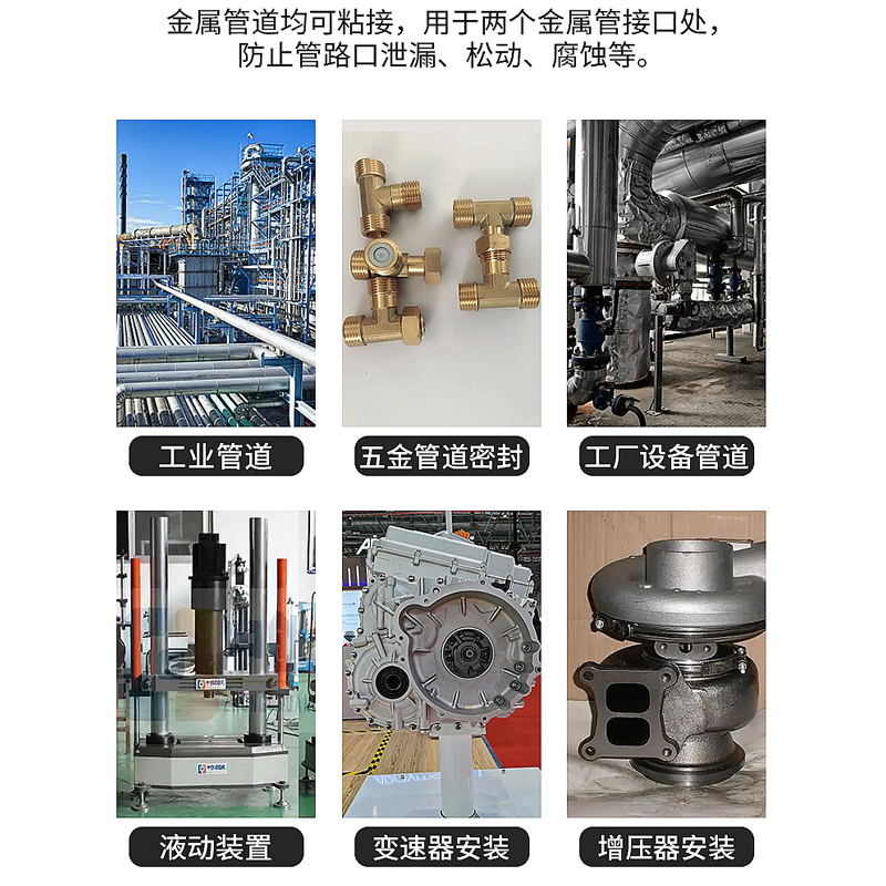 管道螺纹胶密封胶水577/567/565液体生料带可拆卸水管水龙头燃气管接口堵漏水漏气紧固防水耐高温高压螺纹胶 - 图1