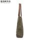 Casual oil wax canvas women's handbag single shoulder crossbody