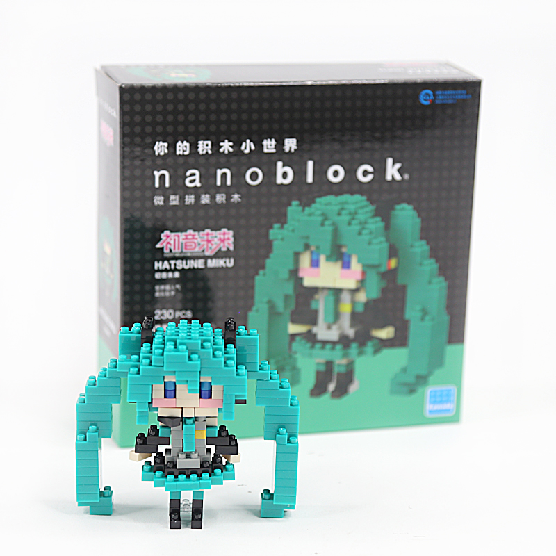 nanoblock日本小颗粒微积木拼搭初音未来模型 成人女生手办摆礼物 - 图2