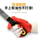 Инструмент полировки заливочного ножа, нож, нож, нож, высокая твердость металлический треугольник, деревообработано маленький пинэзер средний зуб полузащитник