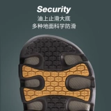 Мужские летние резиновые тапочки в стиле Crocs, пляжные нескользящие босоножки на платформе, лето 2025 года, подходят для носки на улице, большой размер, пляжный стиль
