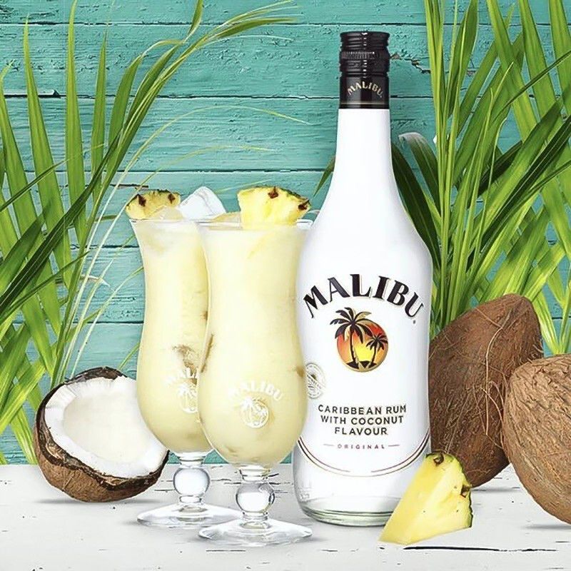 马利宝椰子朗姆酒小瓶50ml小酒版烘焙酒伴酒办利口酒Malibu rum