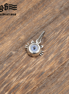 泰银日韩风猫咪吊坠项链