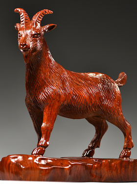 吉祥物客厅实木质补角祝福新古典