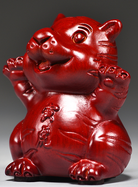 红色木雕祝福新古典客厅