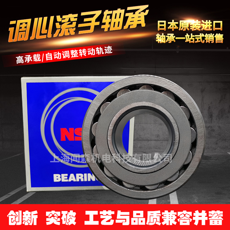日本进口NSK调心滚子轴承22308 22309 22310 22311EA CA CDKE4S11 - 图0