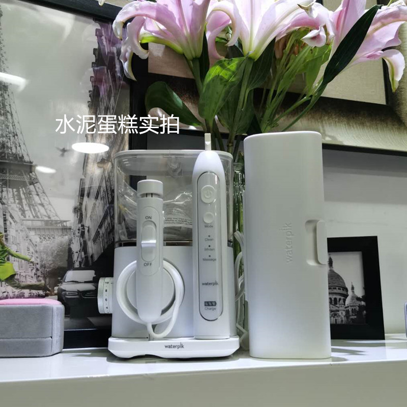 美国Waterpik洁碧水牙线洁碧冲牙器WP660 CC01家用电动洗牙器结石 - 图1